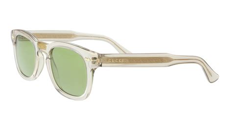 clear gucci sunglasses|gucci clear sunglasses for women.